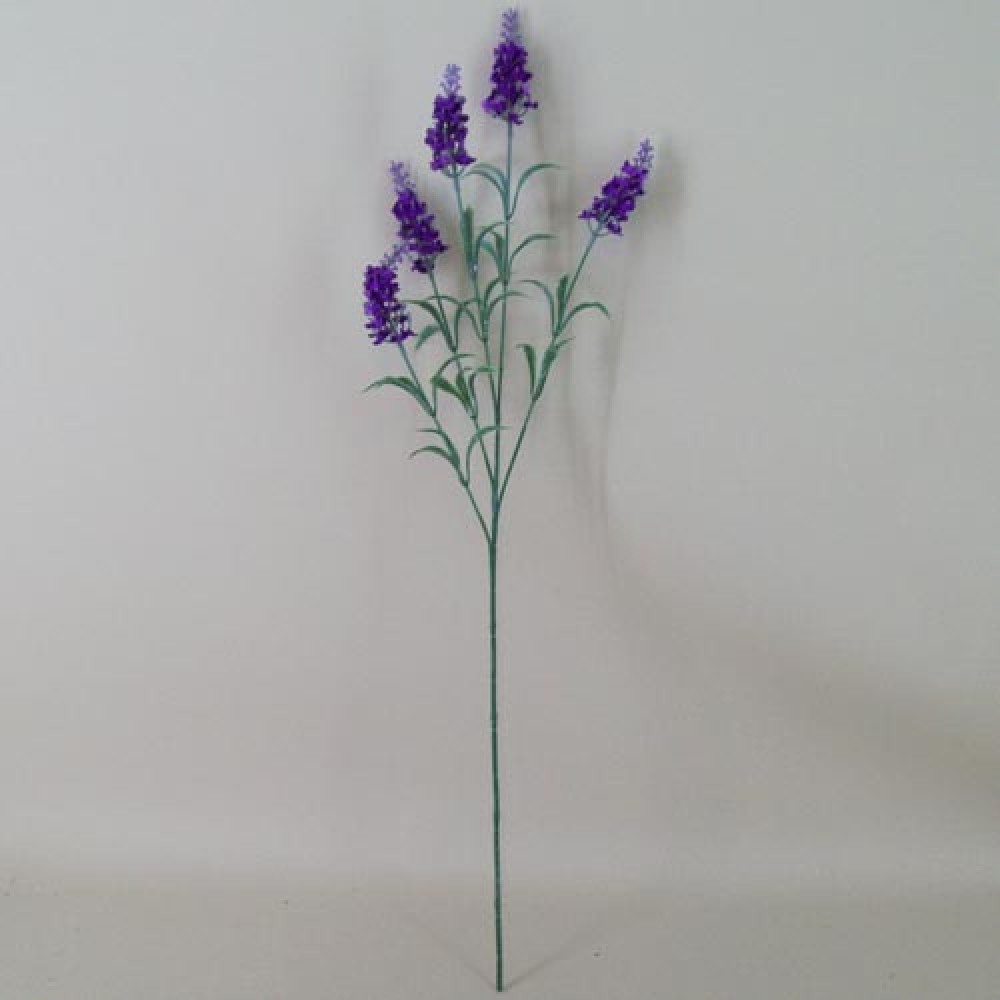 Artificial Silk Lavender Stem Purple 72cm Artificial Flowers